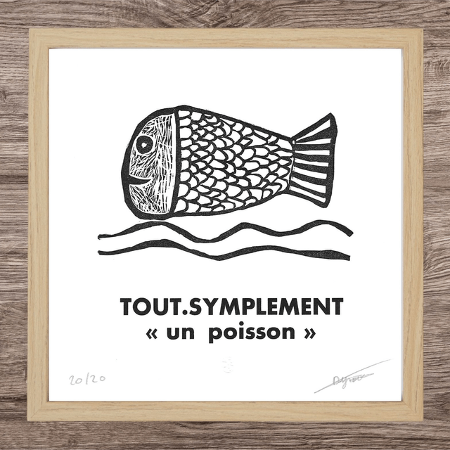 TOUT.SYMPLEMENT un poisson